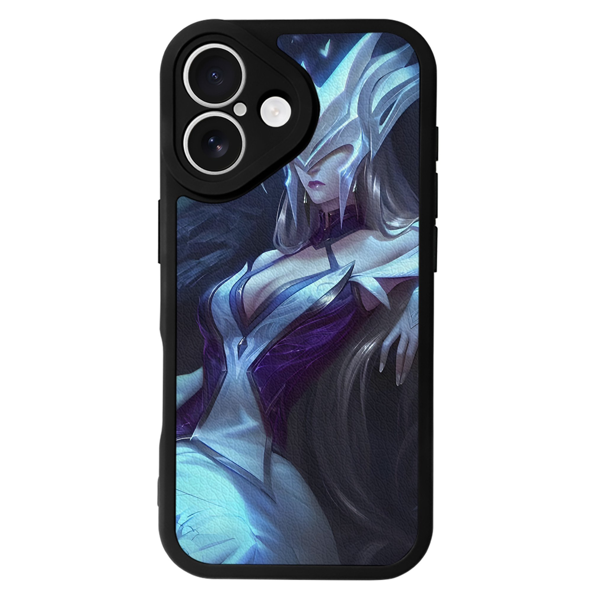 リーグ・オブ・レジェンド League of Legends LOL 【iPhone 16シリーズ対応】シリコンスマホケース（レザー調） 材質：シリコン